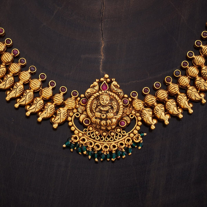 Silver Temple Necklace Thread