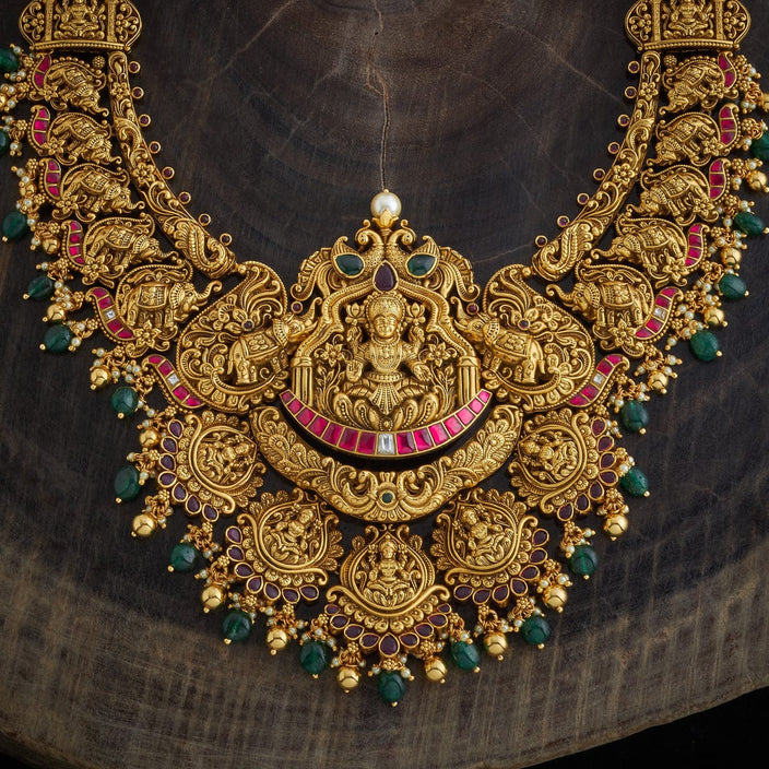 Silver Temple Necklace Beads