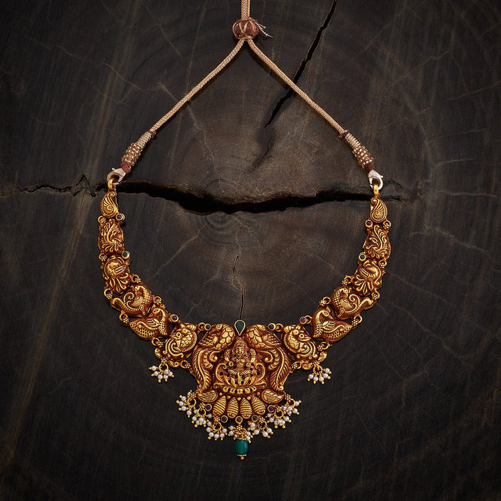 Silver Temple Necklace Spinal