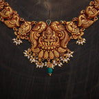 Silver Temple Necklace Spinal