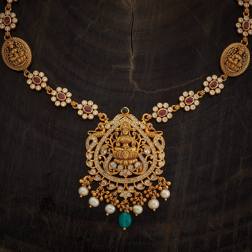 Silver Temple Necklace highlighting