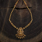 Silver Temple Necklace Adjustable Thread