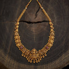 Silver Temple Necklace  Adjustable