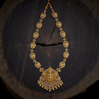 Silver Temple Necklace Haaram