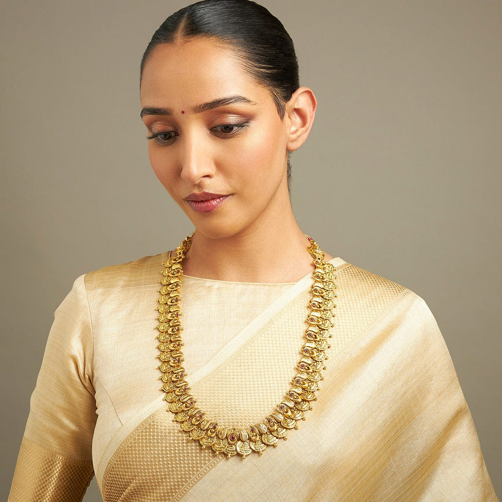 Silver Temple Necklace fascinating component