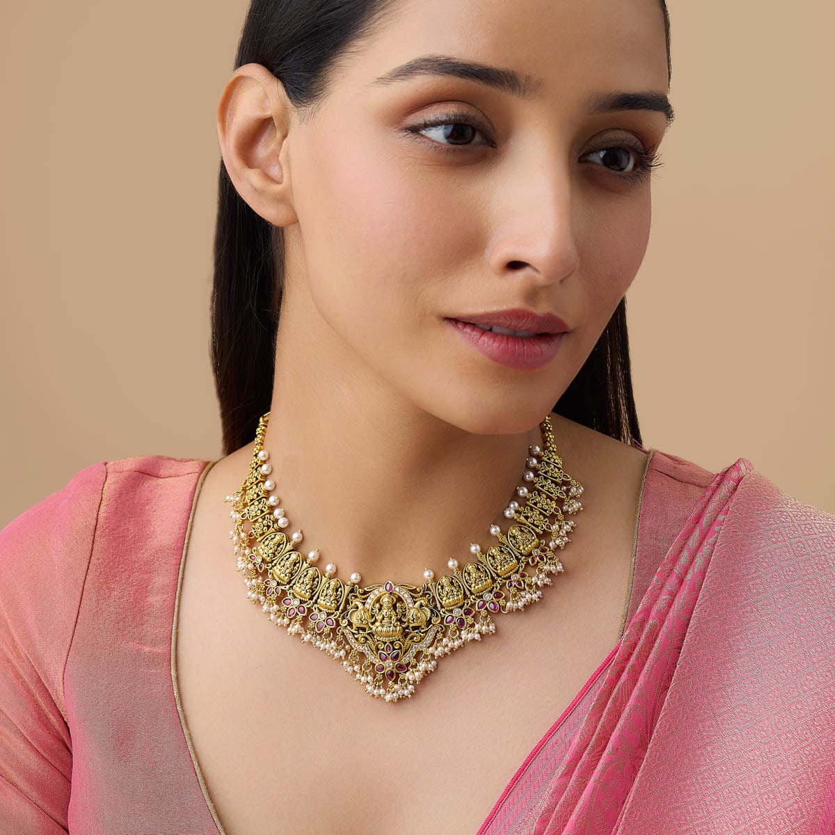 Silver Temple Necklace Allow our latest