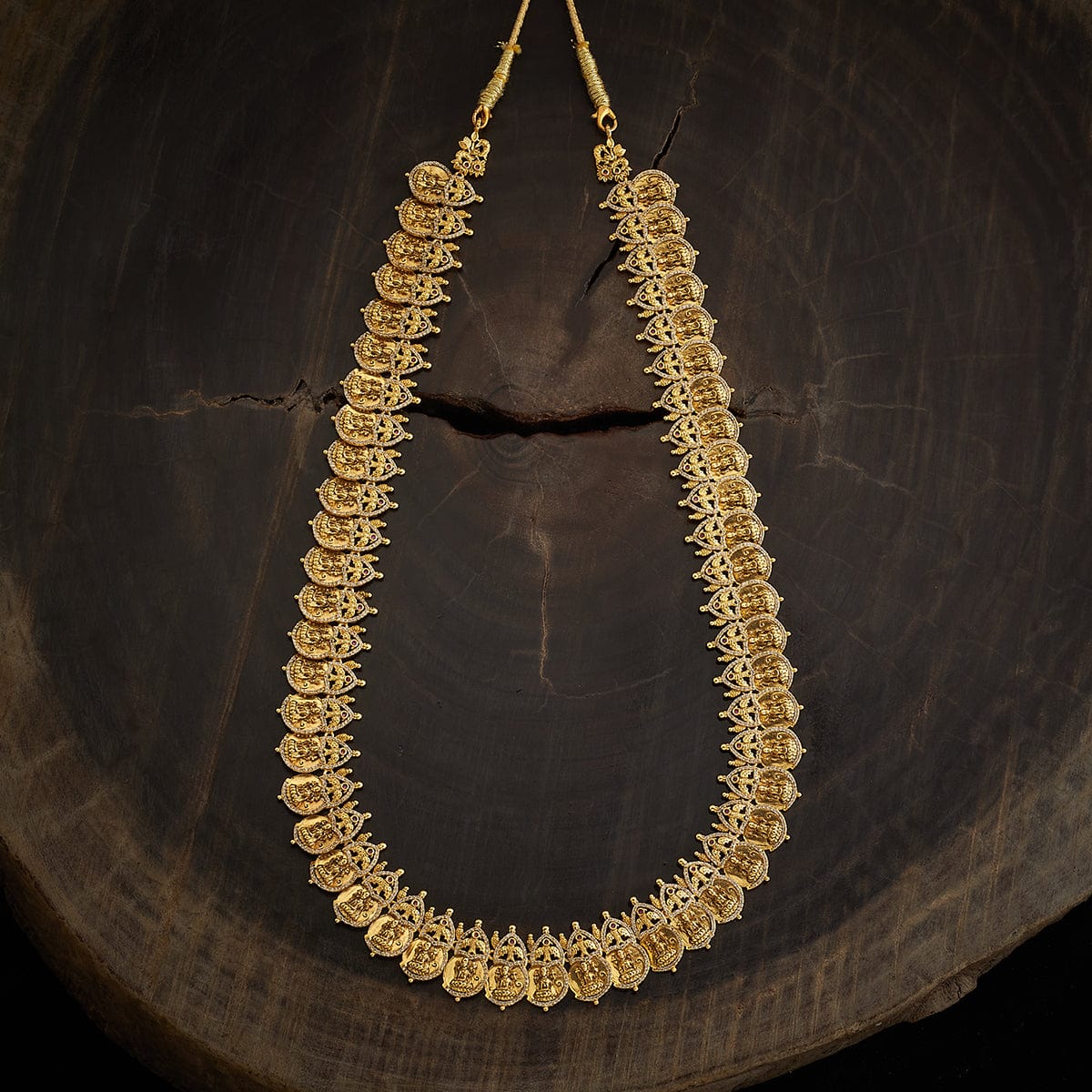 Silver Temple Necklace magnificent motifs