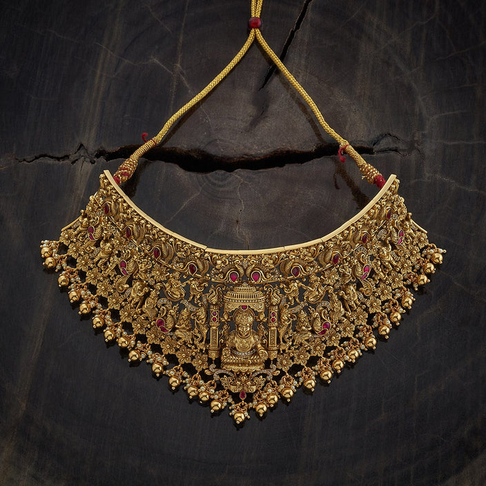 Silver Temple Necklace Chokers