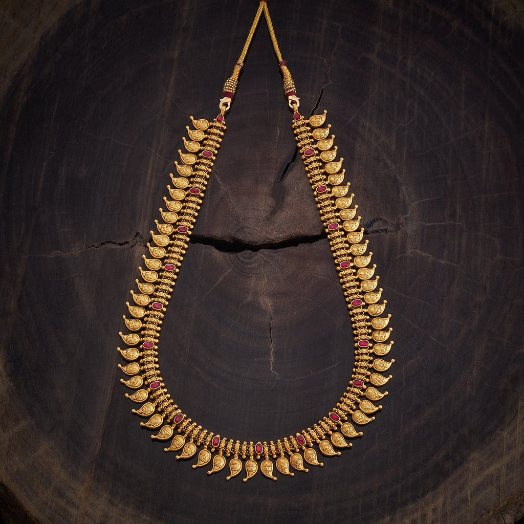 Silver Temple Necklace sparkling spinal stones