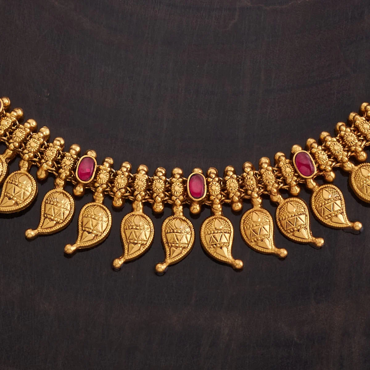 Silver Temple Necklace sparkling spinal stones