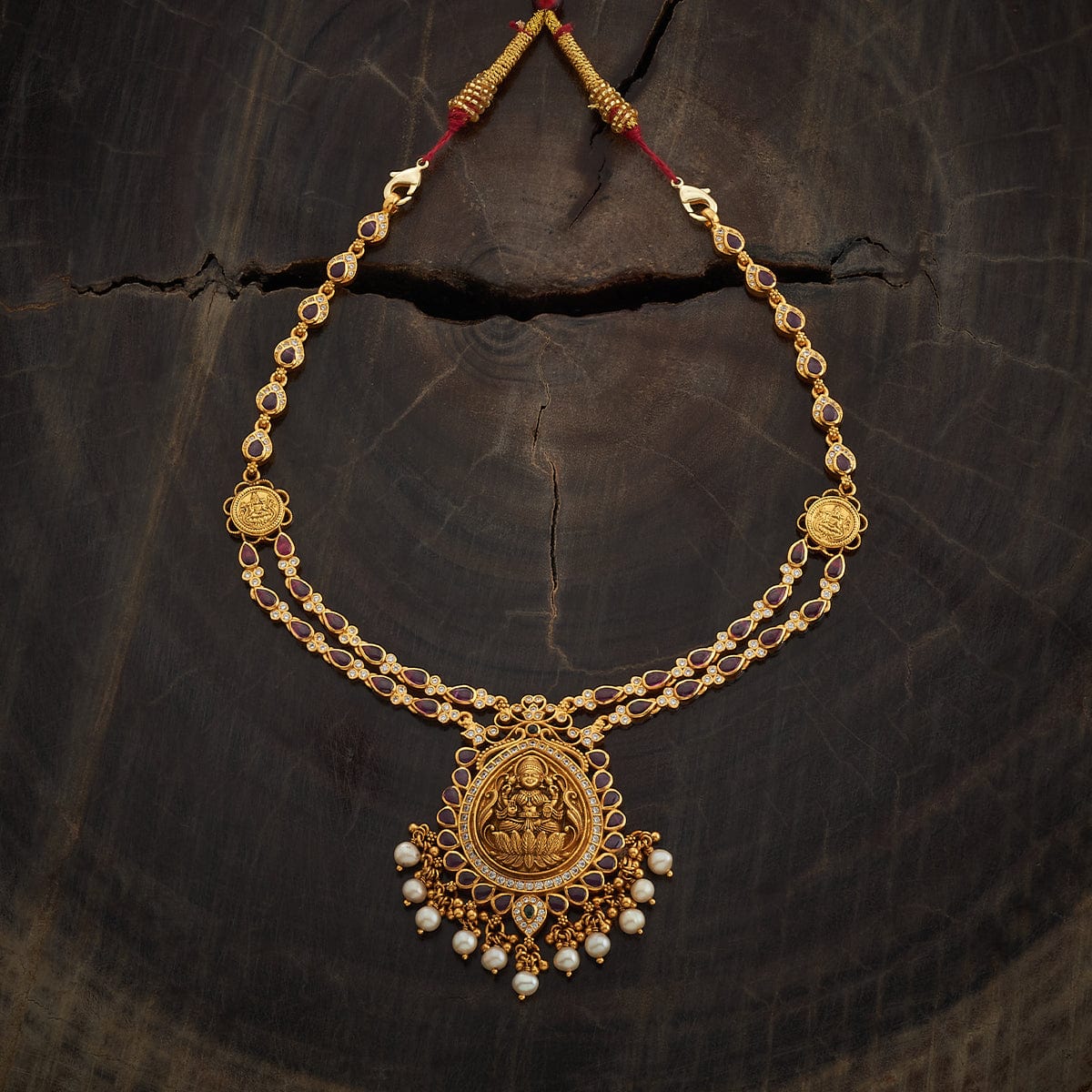 Silver Temple Necklace elements