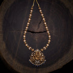 Silver Temple Necklace adorning