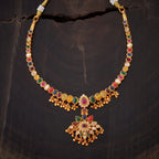 Silver Temple Necklace pair this short necklace