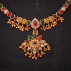 Silver Temple Necklace pair this short necklace