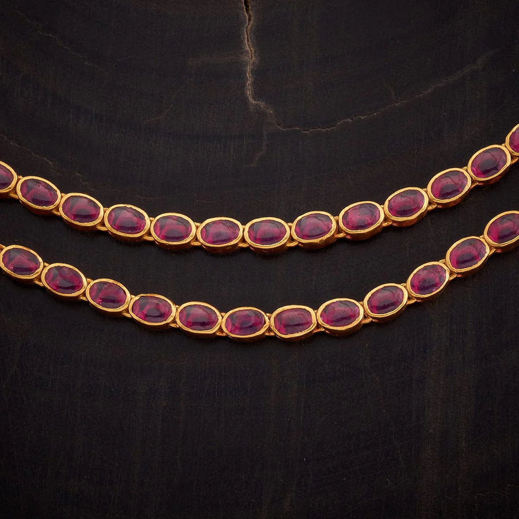 Silver Temple Necklace luxurious gold gloss