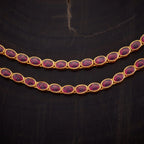 Silver Temple Necklace luxurious gold gloss