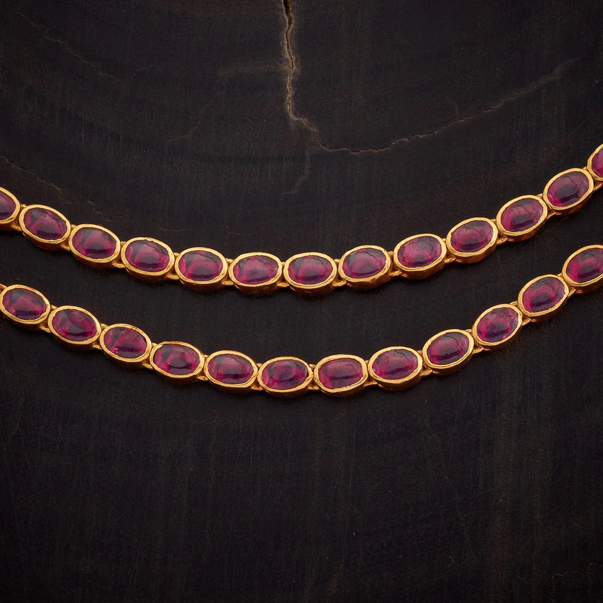 Silver Temple Necklace luxurious gold gloss