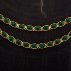 Silver Temple Necklace luxurious gold gloss