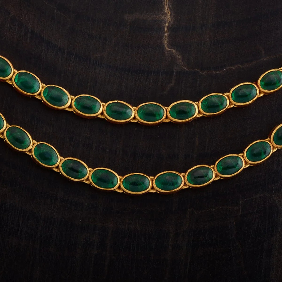 Silver Temple Necklace luxurious gold gloss