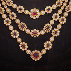 Silver Temple Necklace traditional fashion