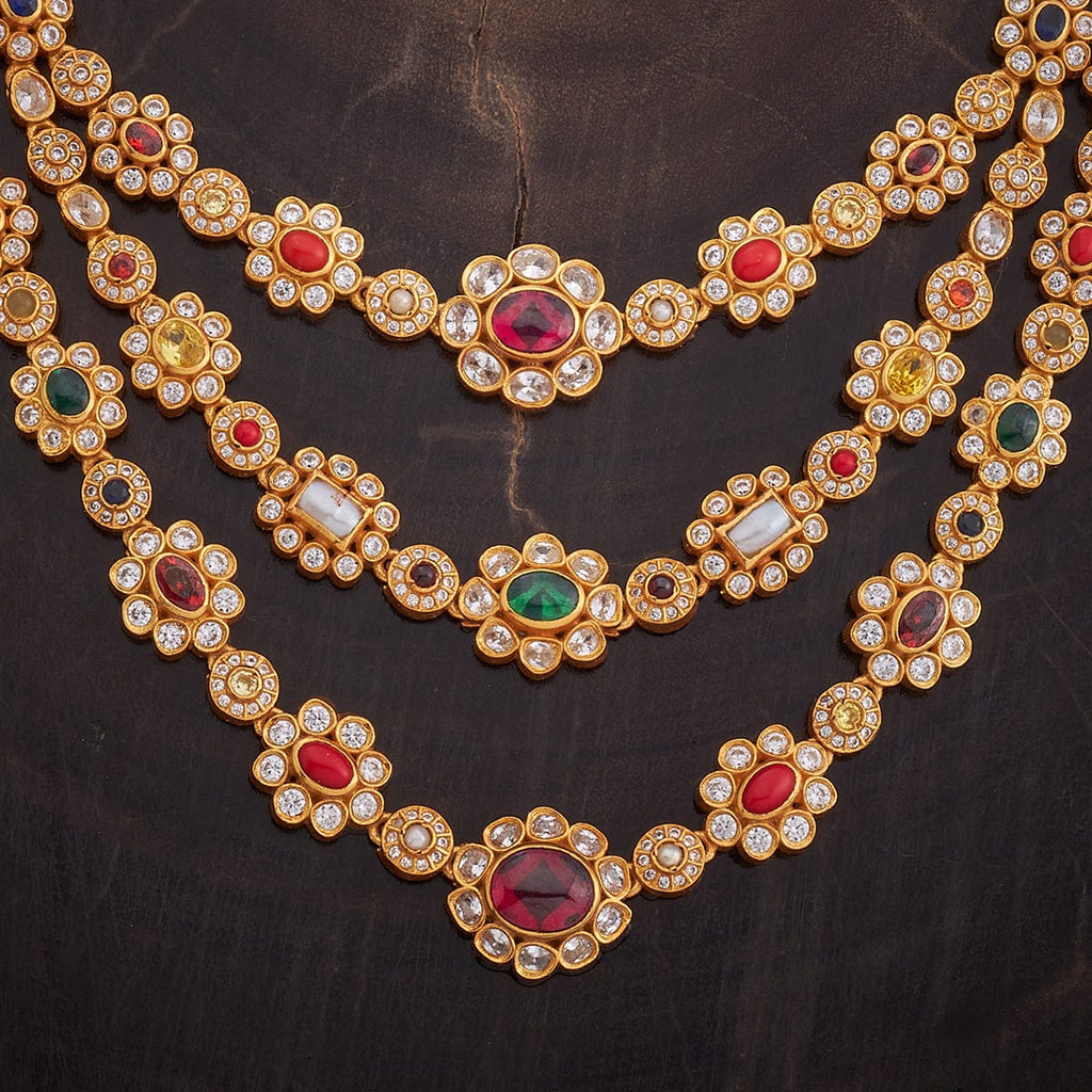 Silver Temple Necklace traditional fashion