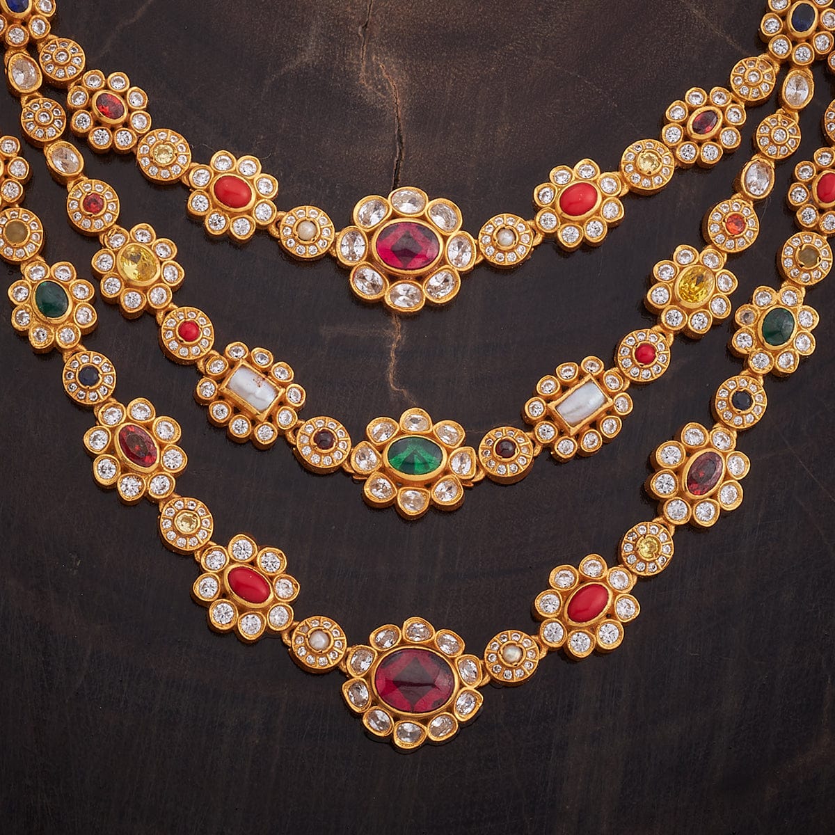 Silver Temple Necklace traditional fashion