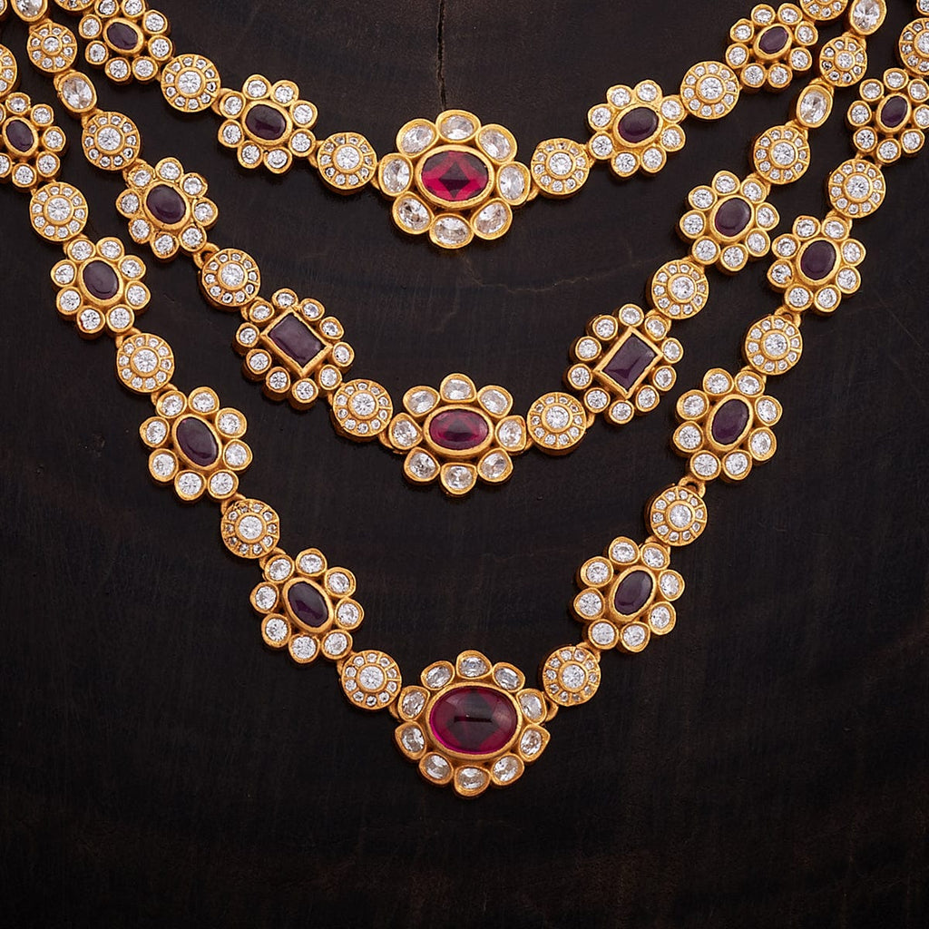 Silver Temple Necklace traditional fashion