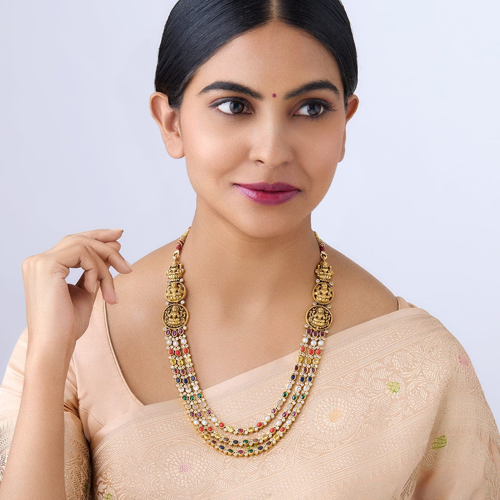 Silver Temple Necklace always appear stylish