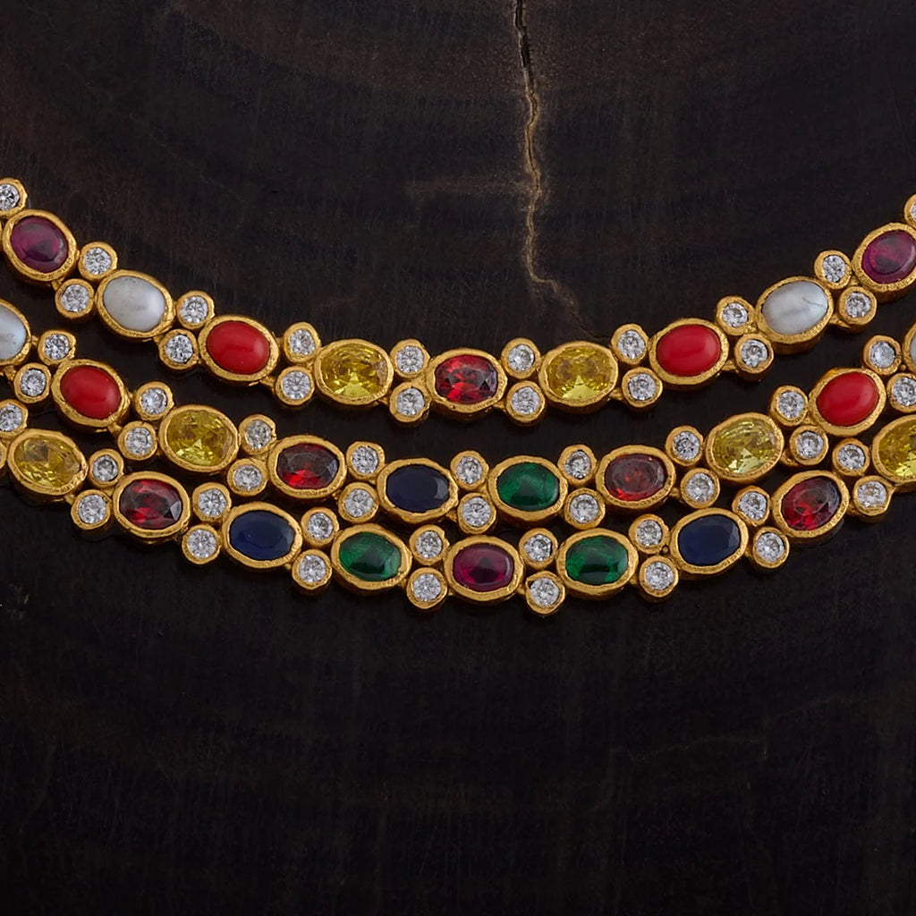 Silver Temple Necklace adjustable thread