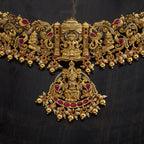 Silver Temple Necklace Thread