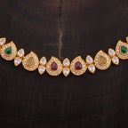 Silver Temple Necklace traditional look