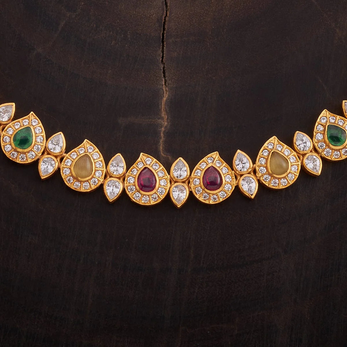 Silver Temple Necklace traditional look