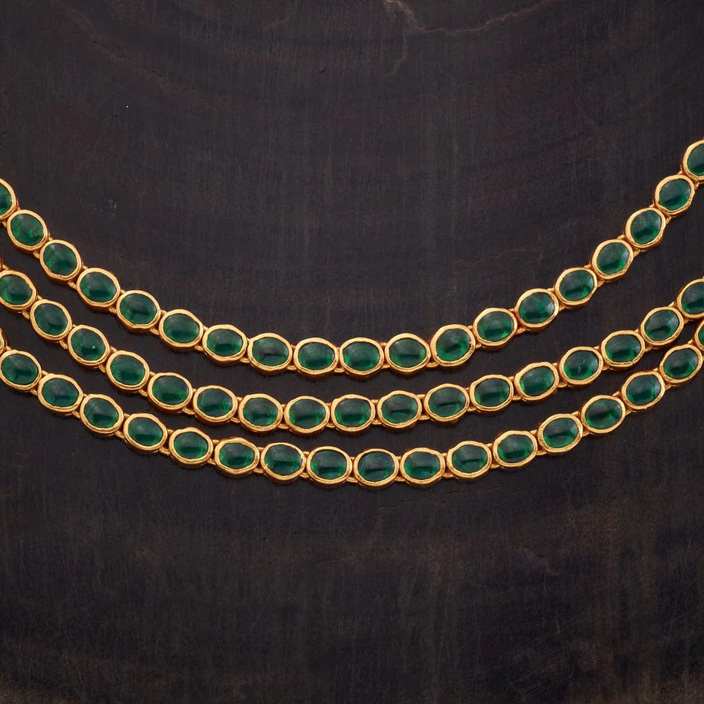 Silver Temple Necklace multiple layers