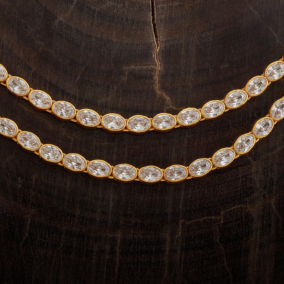 Silver Temple Necklace Short