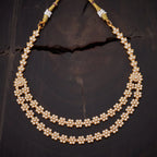 Silver Temple Necklace attractive spinal stones