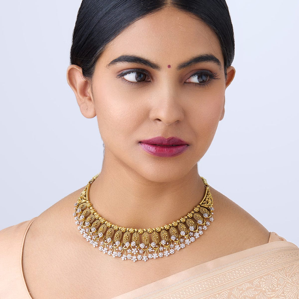 Silver Temple Necklace Let us grace