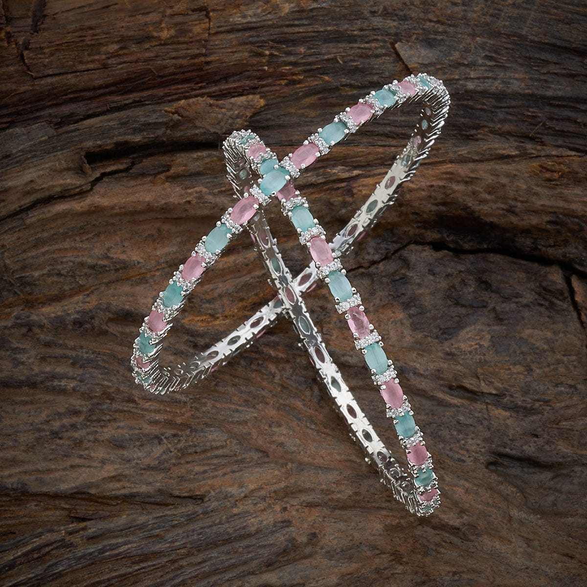 Zircon Bangle Copper Alloy