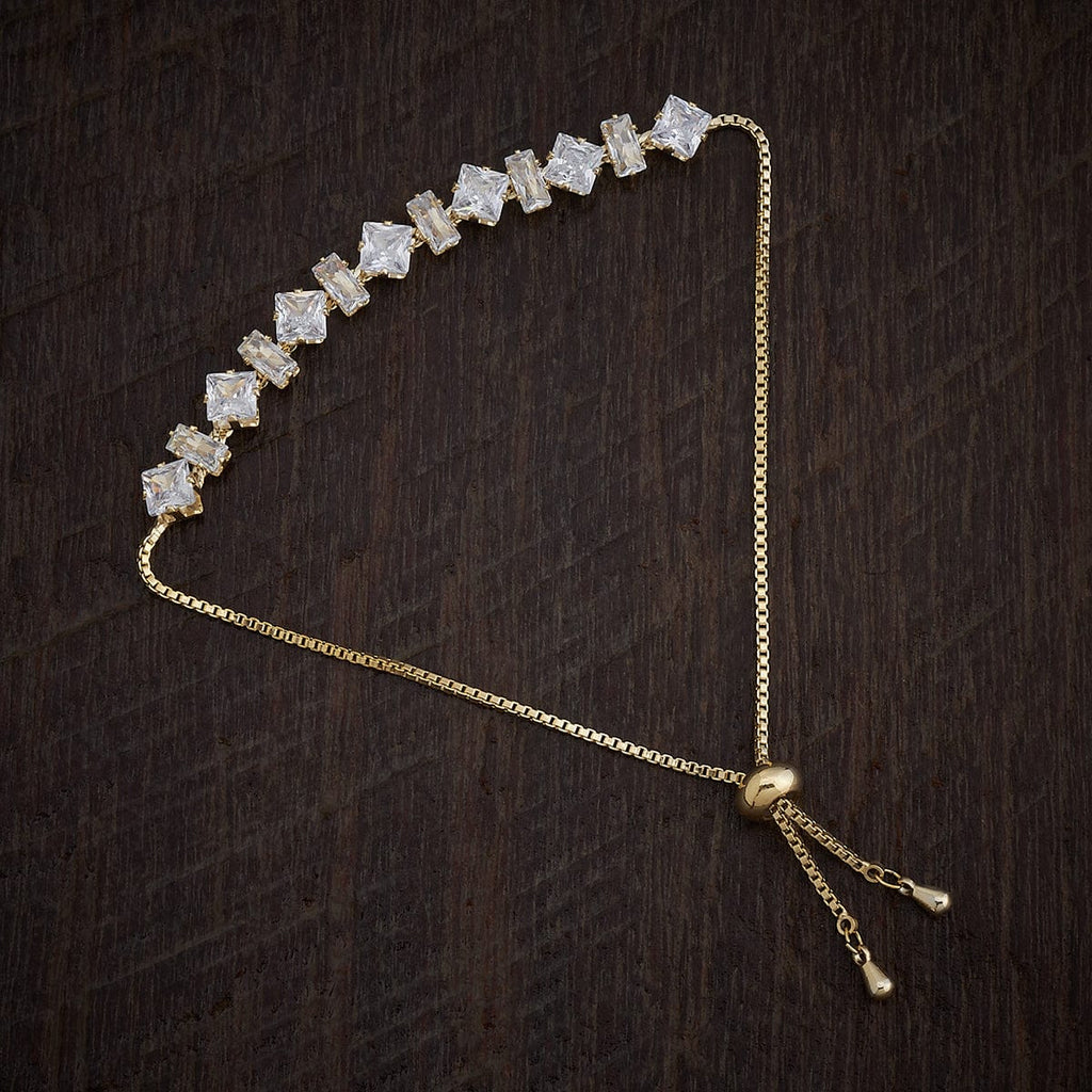 Zircon Bracelet The rectangular and diamond-shaped