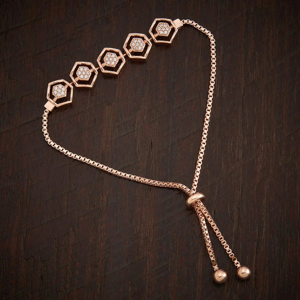 Zircon Bracelet hexagons embellished with glory