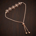 Zircon Bracelet hexagons embellished with glory