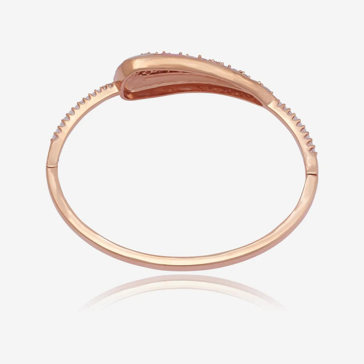 Meenakari Zircon Kada Meenakari craftsmanship