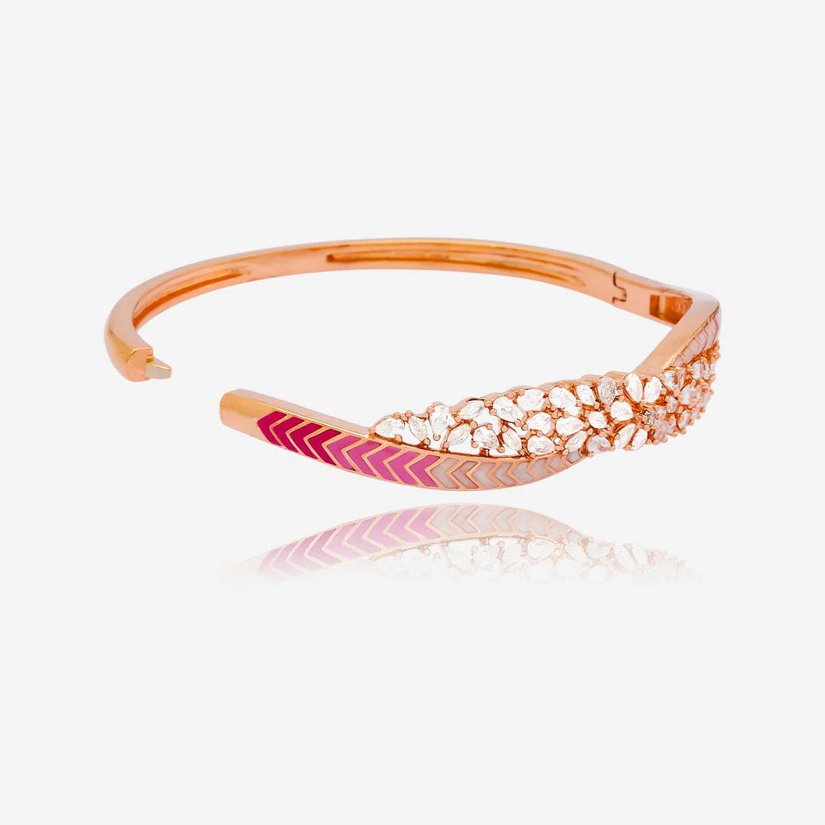 Meenakari Zircon Kada 4