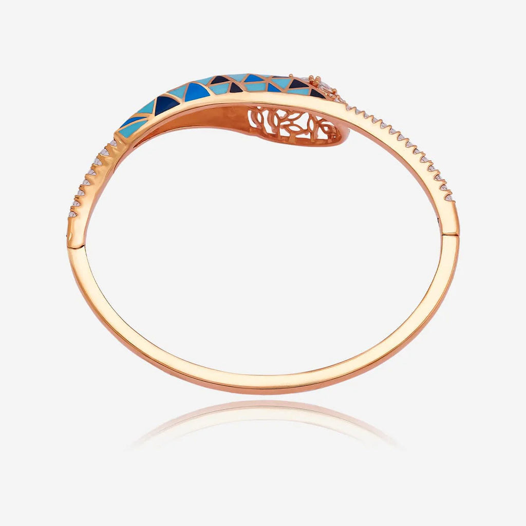 Meenakari Zircon Kada 12