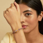 Meenakari Zircon Kada 15