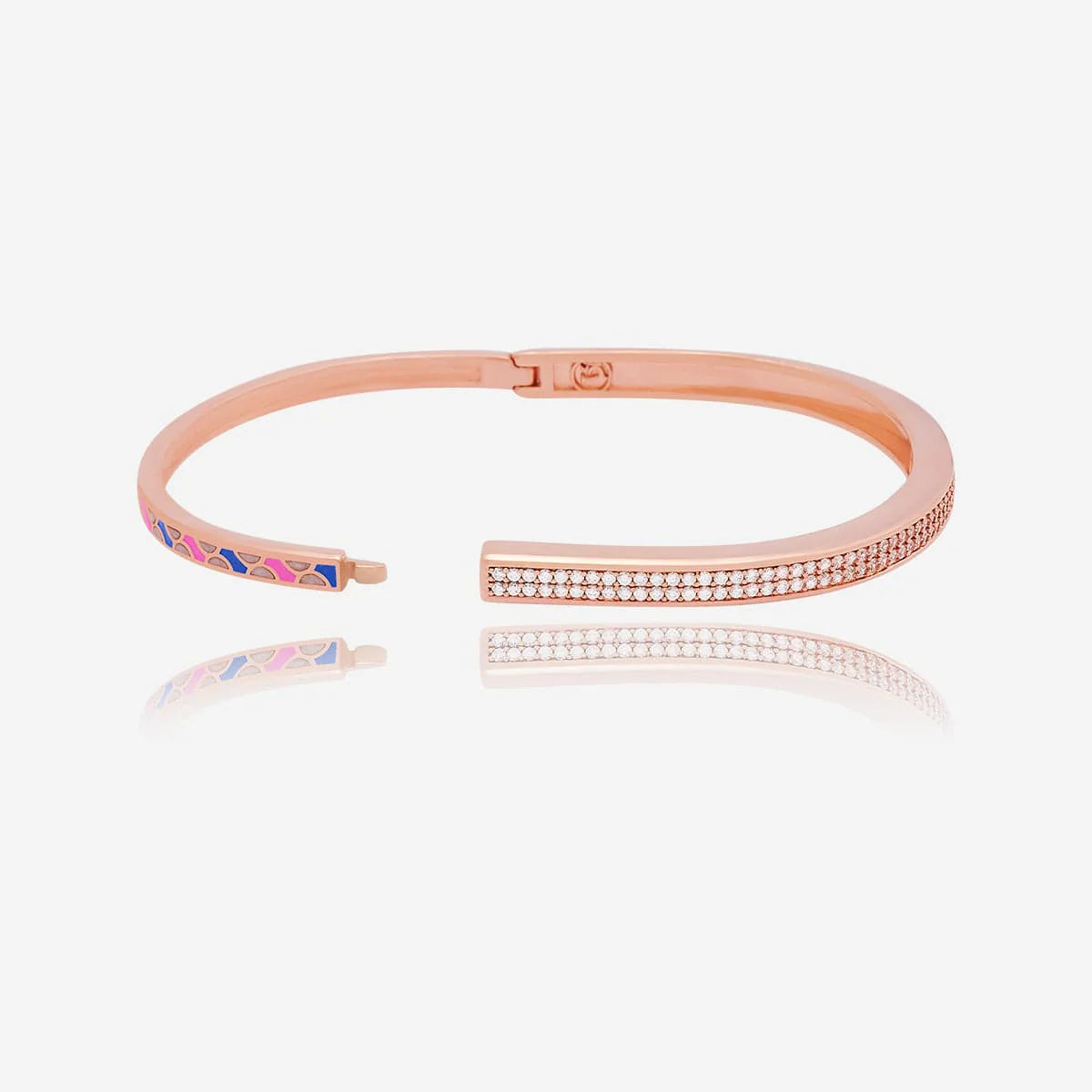 Meenakari Zircon Kada perfect for adding