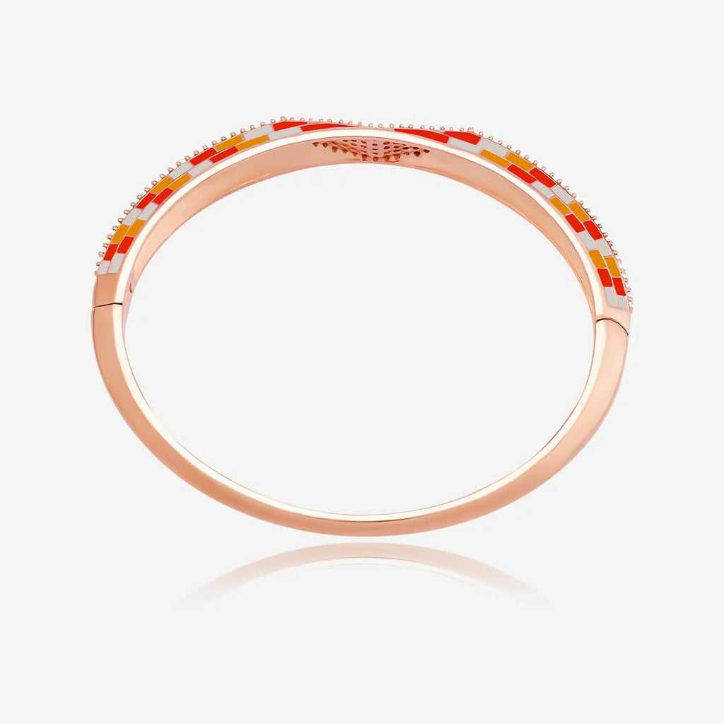 Meenakari Zircon Kada 15