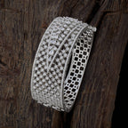 Zircon Kada sparkle to any outfit