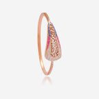 Meenakari Zircon Kada Meenakari craftsmanship