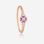 Meenakari Zircon Kada 15