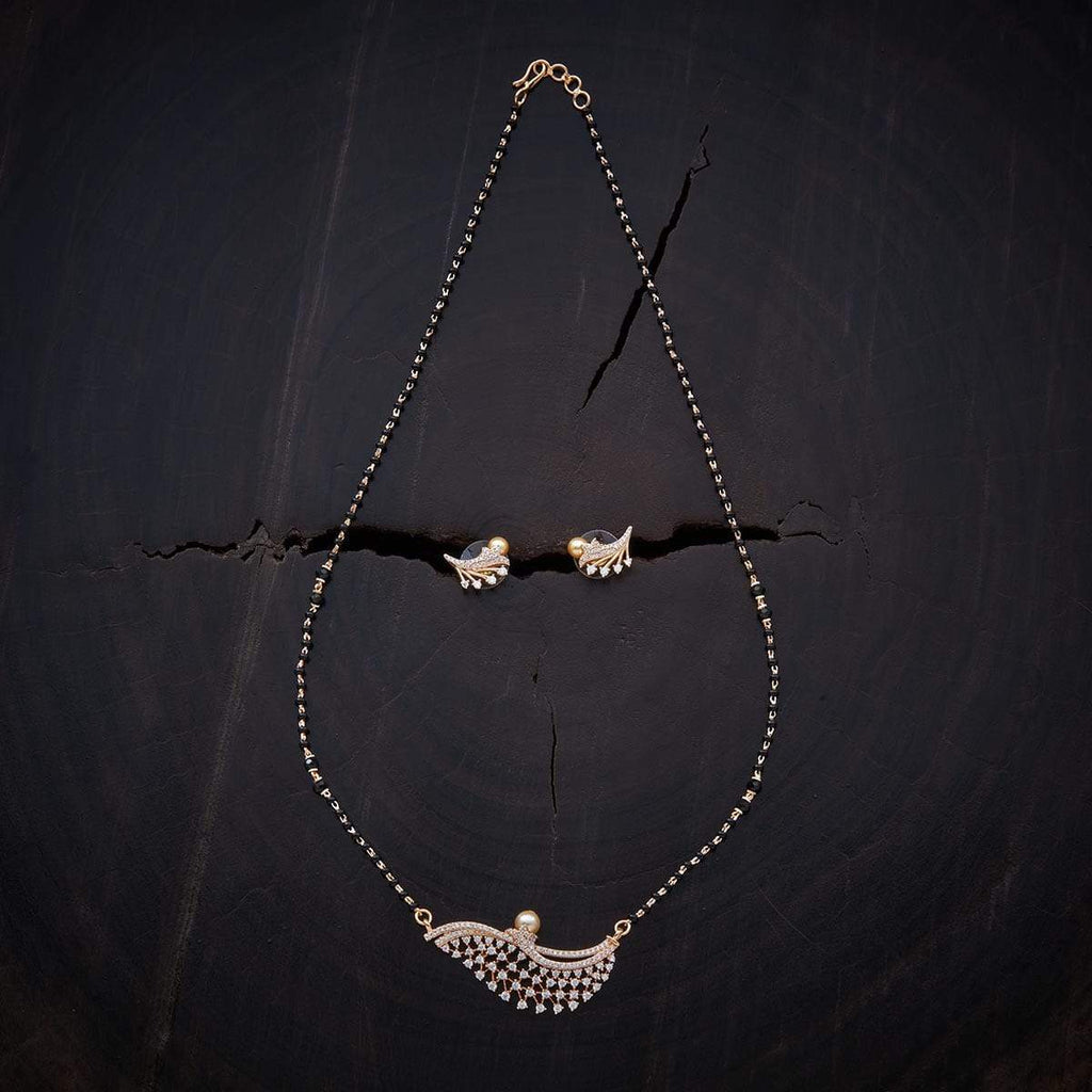 Zircon Mangalsutra Experience the purity